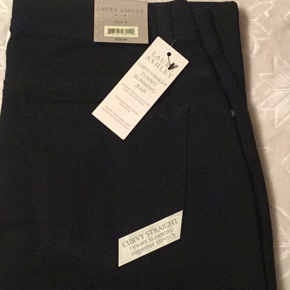 NWT Laura Ashley black jeans - Picture 2 of 5